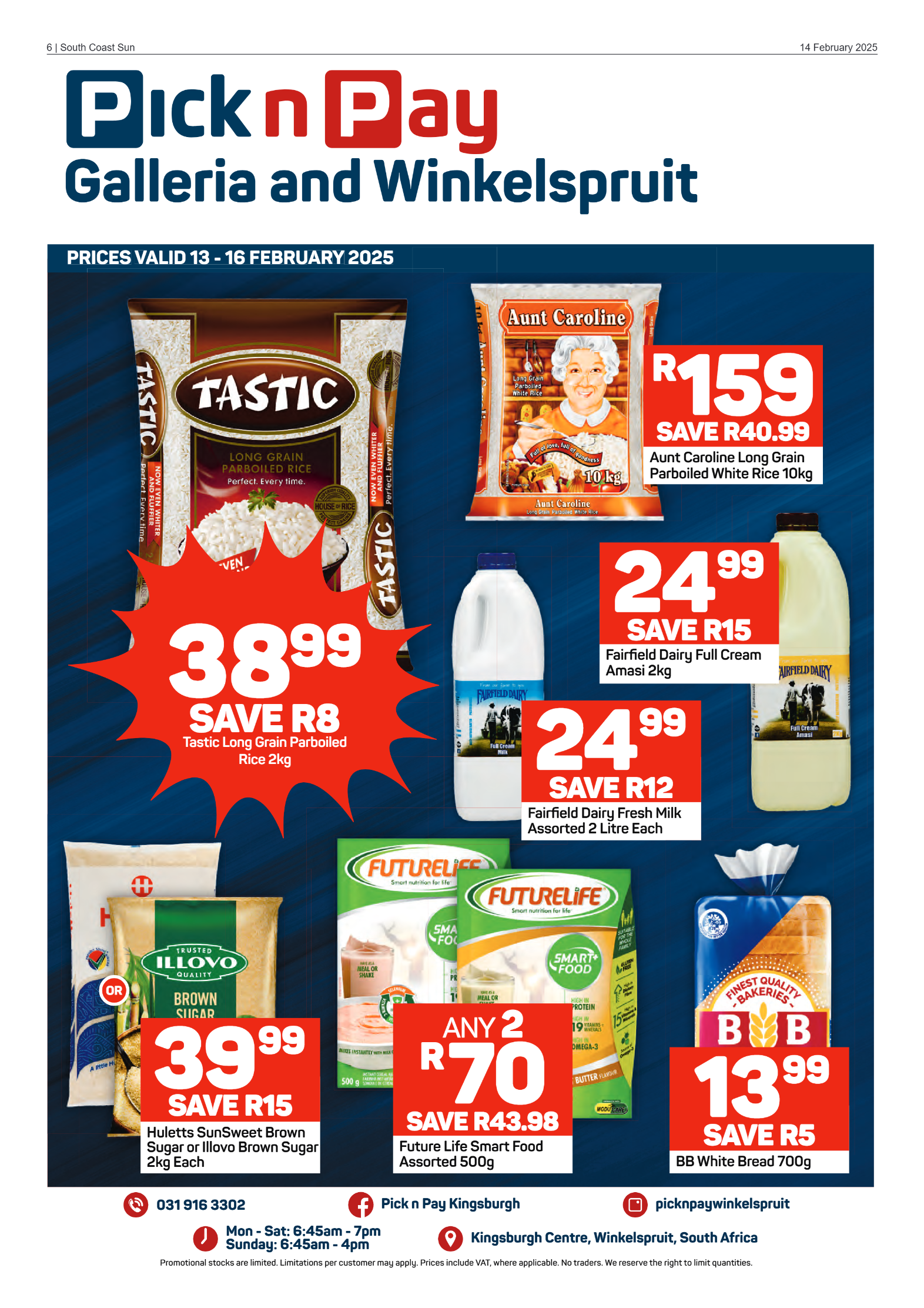 South Coast Sun 14 February 2025 page 6