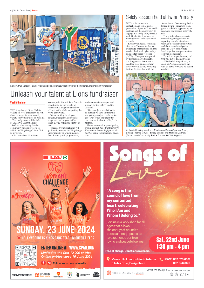 South Coast Sun 14 June 2024 page 4