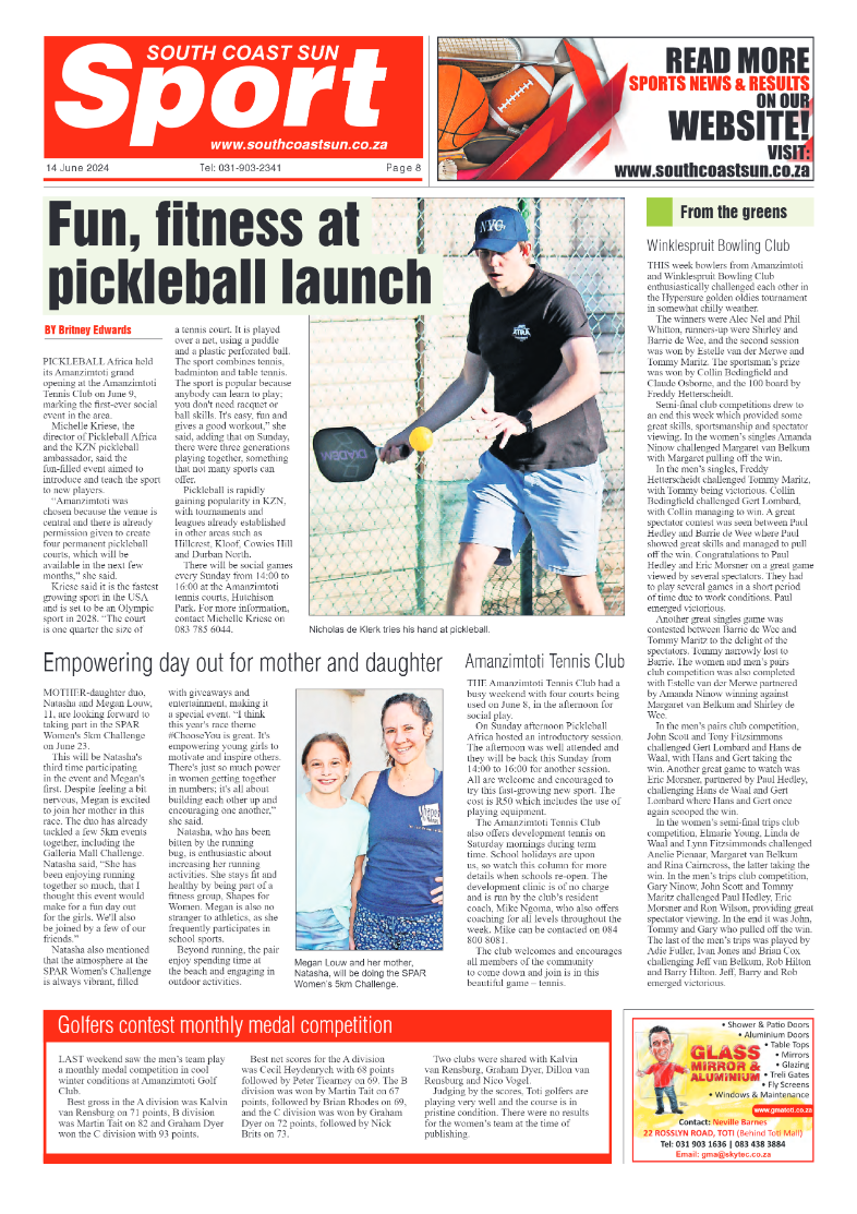 South Coast Sun 14 June 2024 page 8