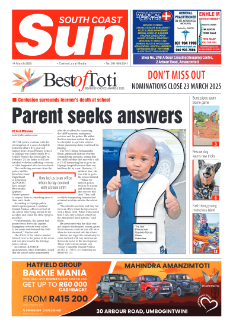 South Coast Sun 14 March 2025