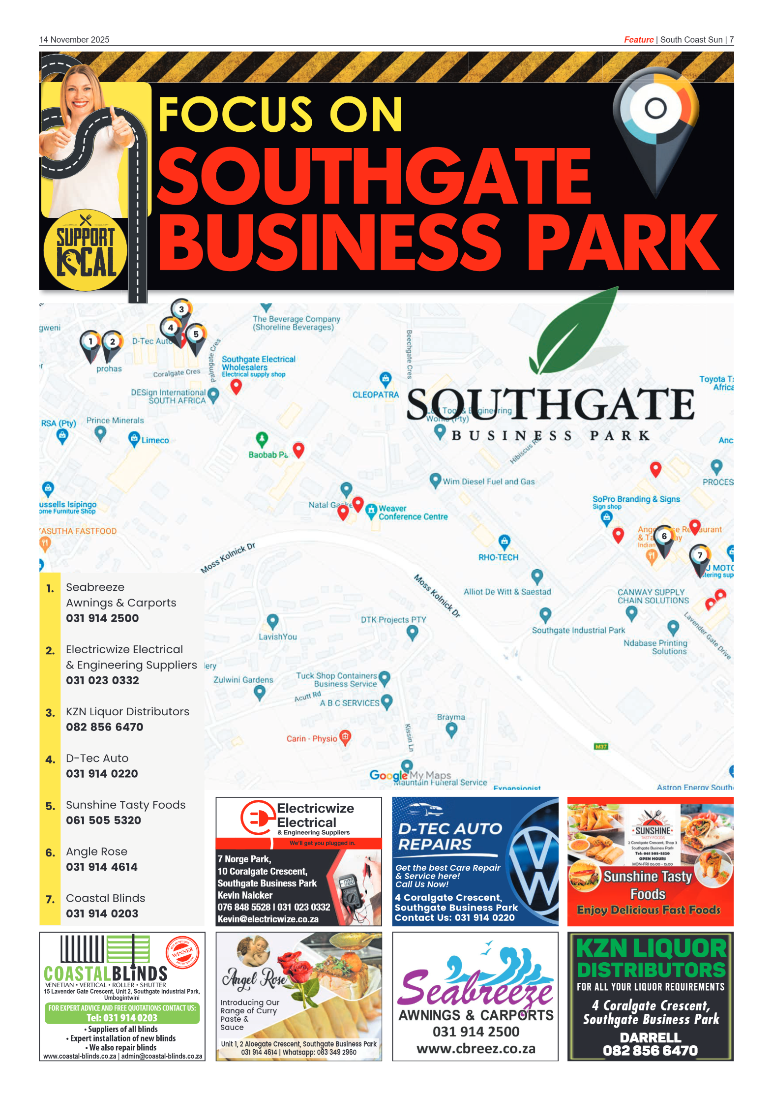 South Coast Sun 14 November 2025 page 7
