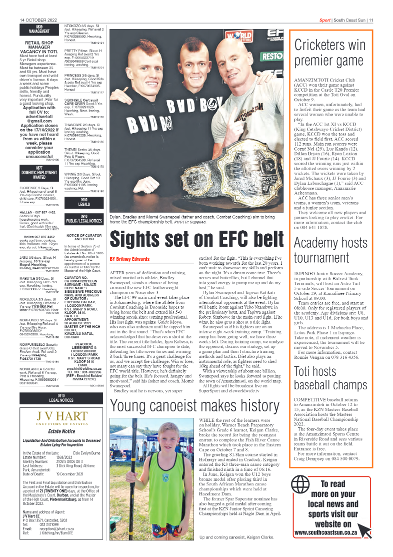 South Coast Sun 14 October 2022 page 11