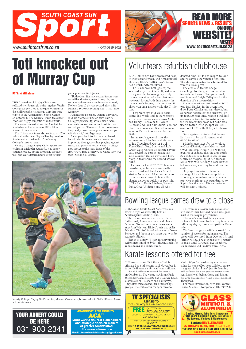 South Coast Sun 14 October 2022 page 12