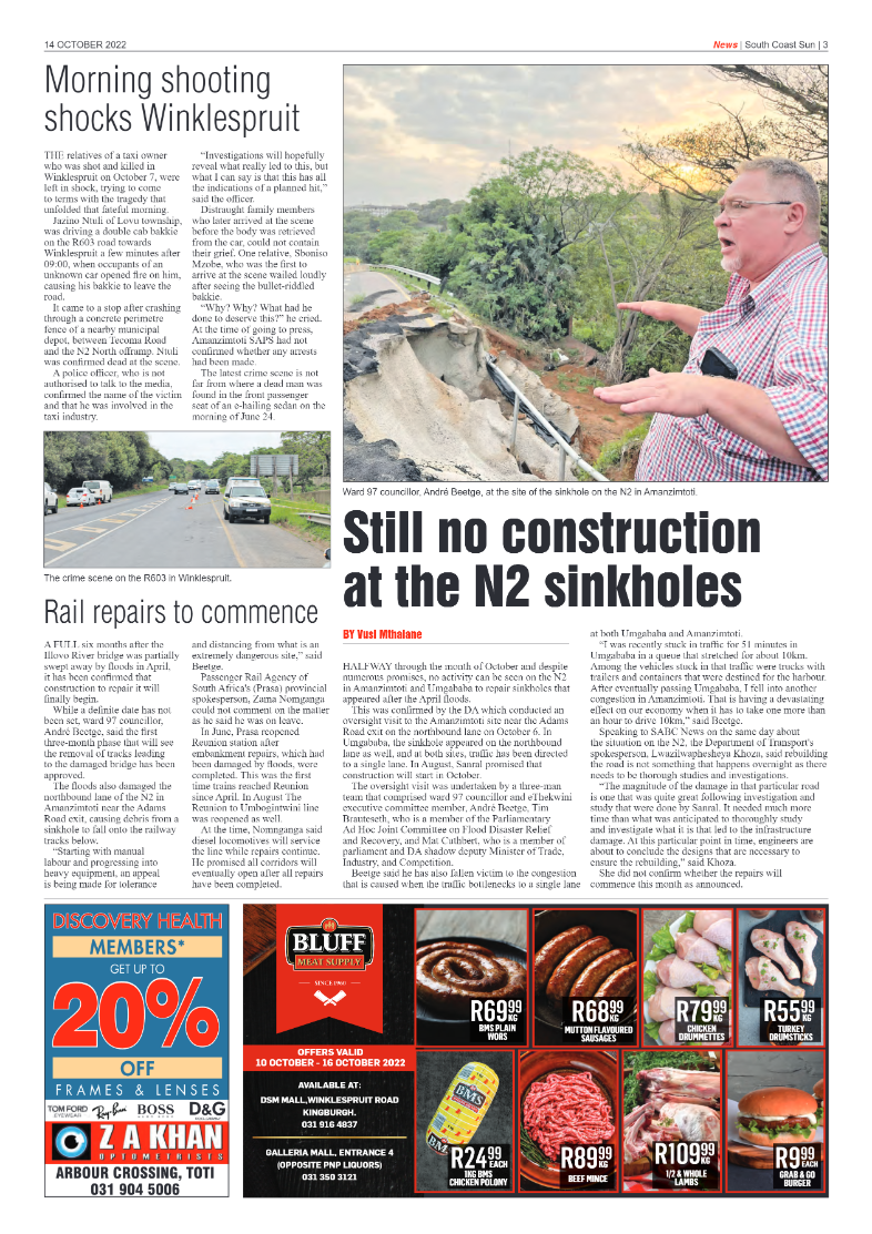 South Coast Sun 14 October 2022 page 3