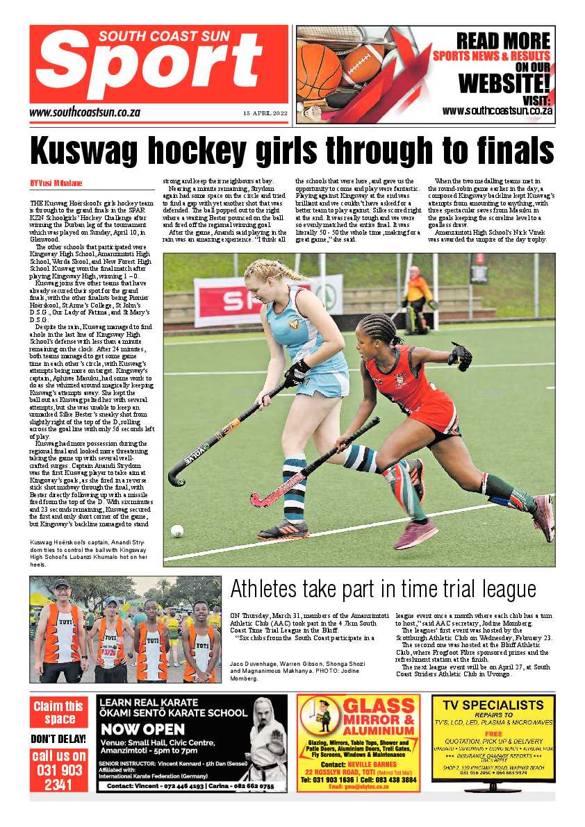 South Coast Sun 15 April 2022 page 12