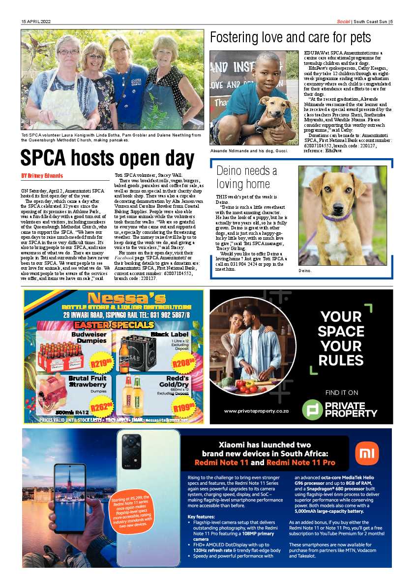 South Coast Sun 15 April 2022 page 5
