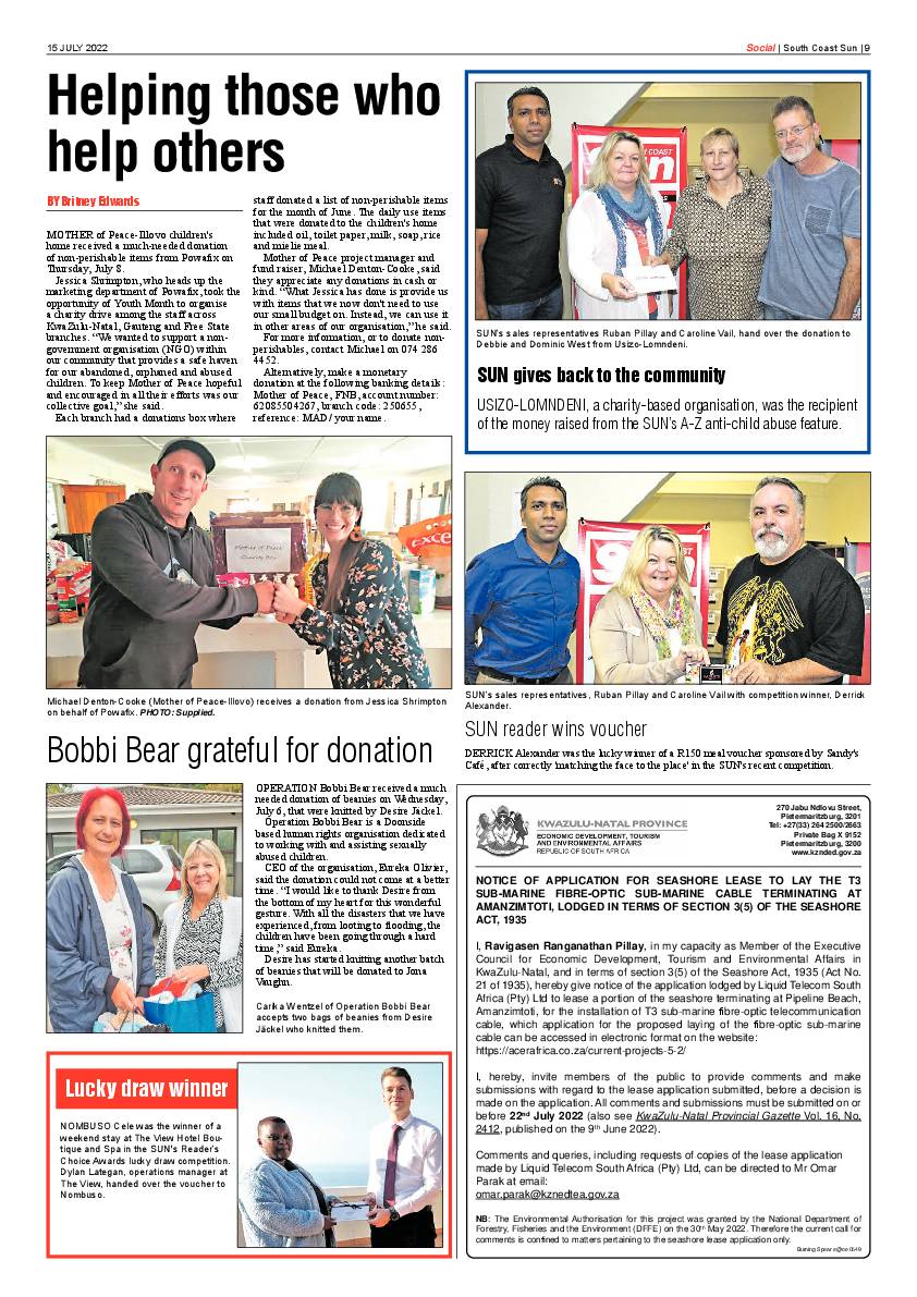 South Coast Sun 15 July 2022 page 8