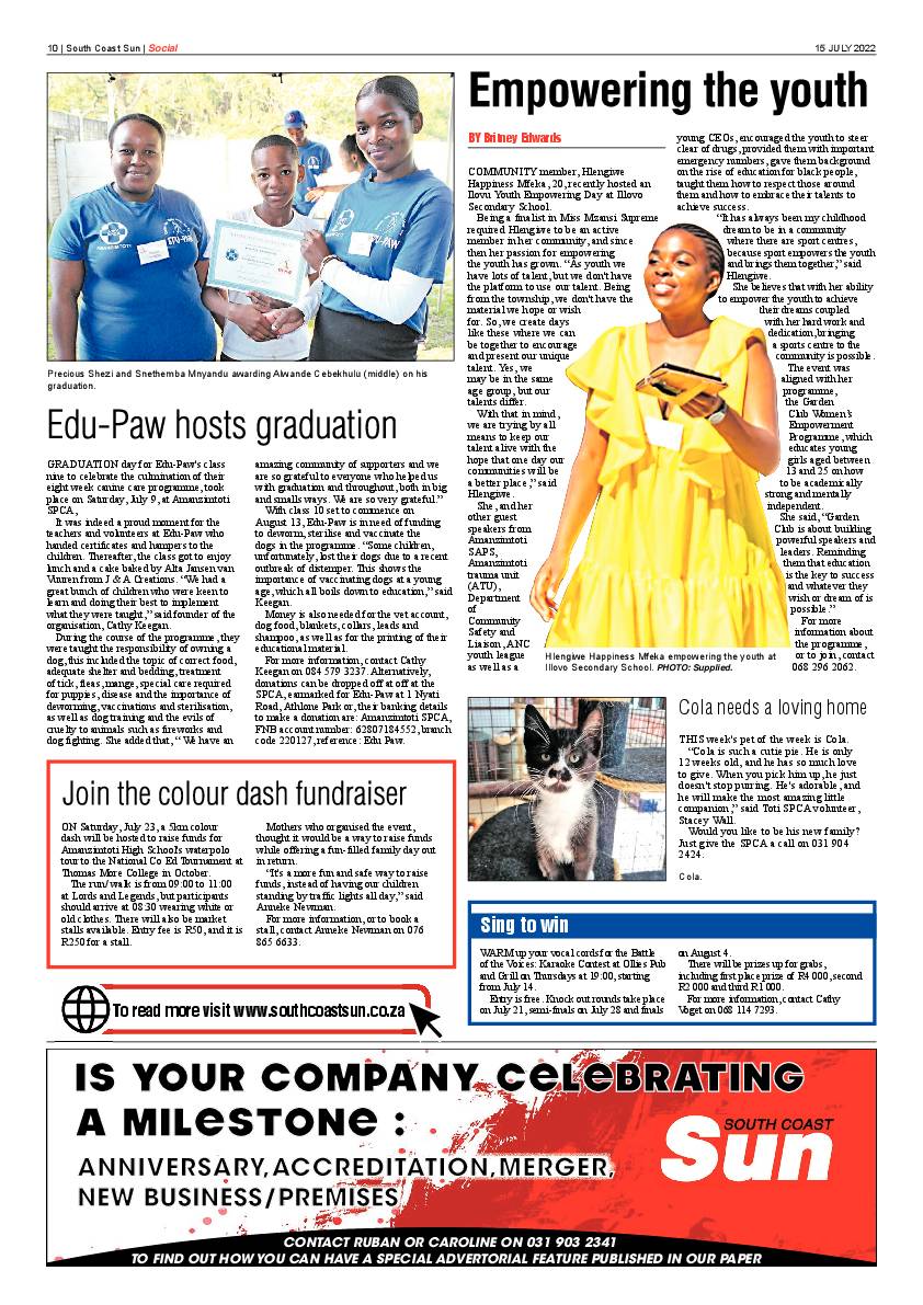 South Coast Sun 15 July 2022 page 9