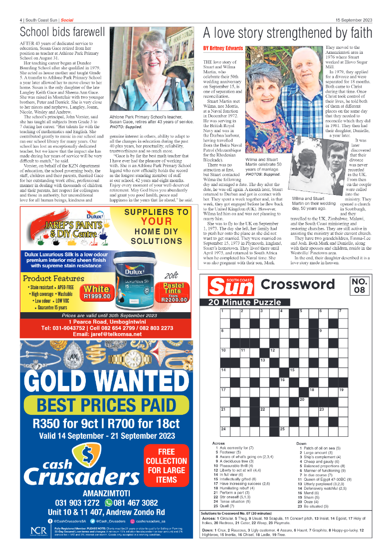 South Coast Sun 15 September 2023 page 4