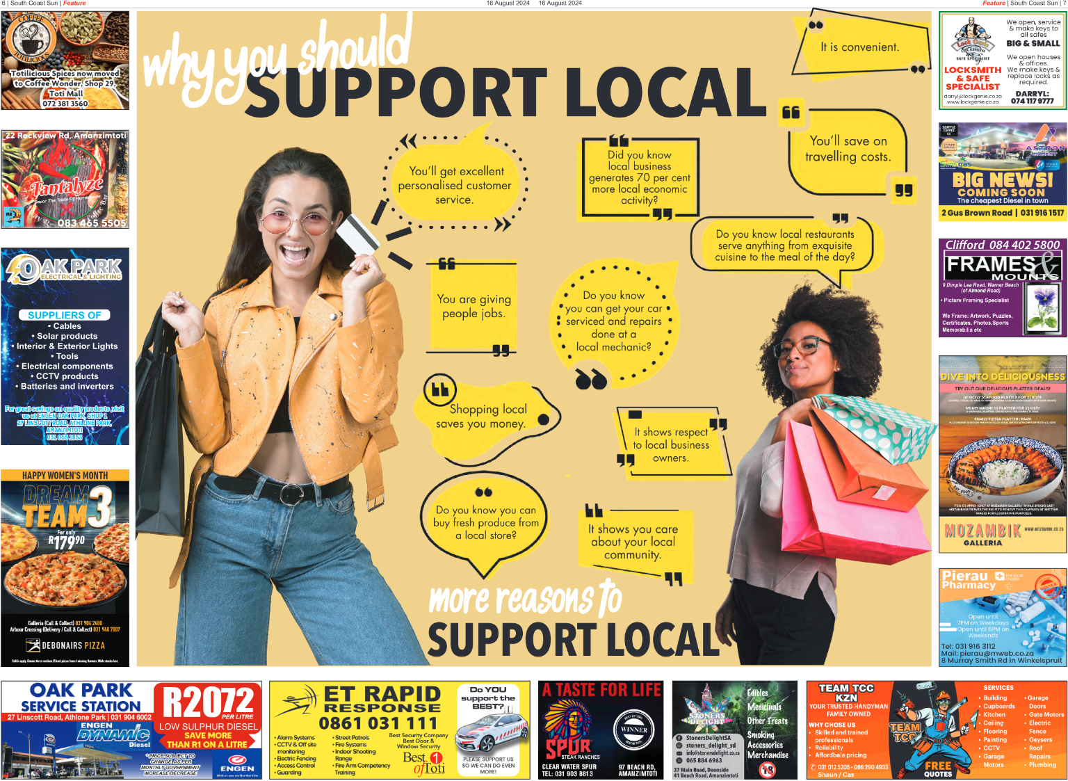 South Coast Sun 16 August 2024 page 6