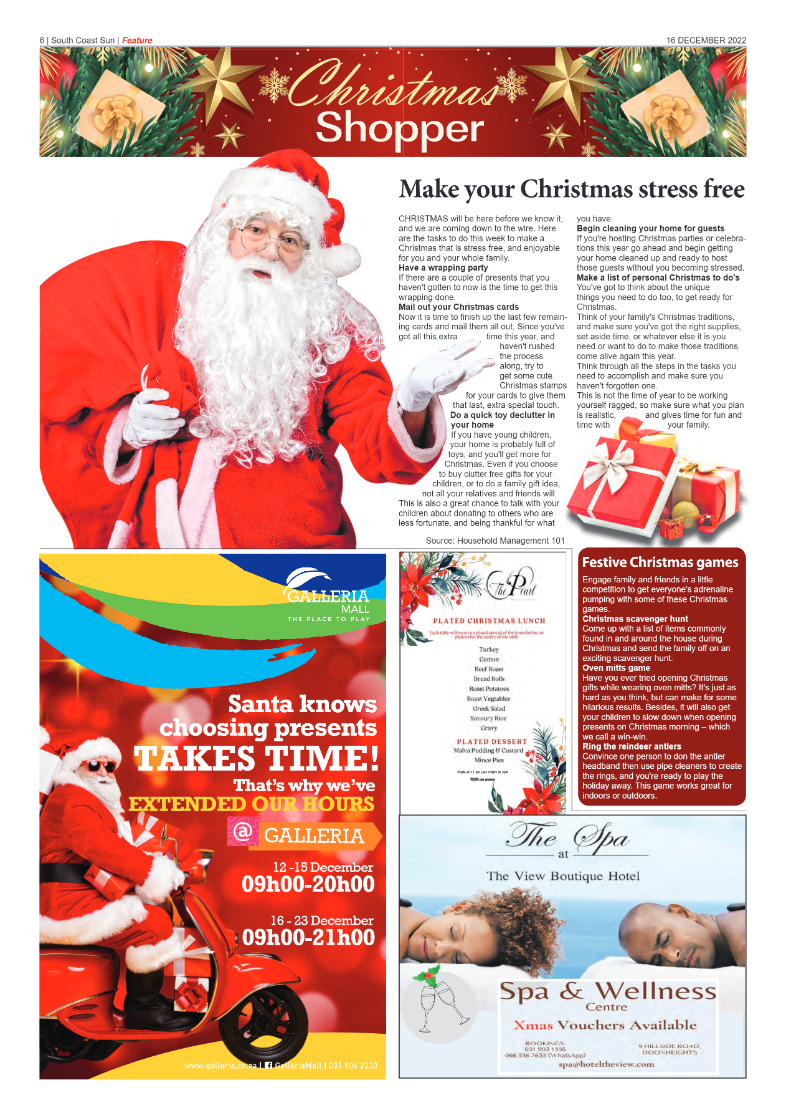 South Coast Sun 16 December 2022 page 6