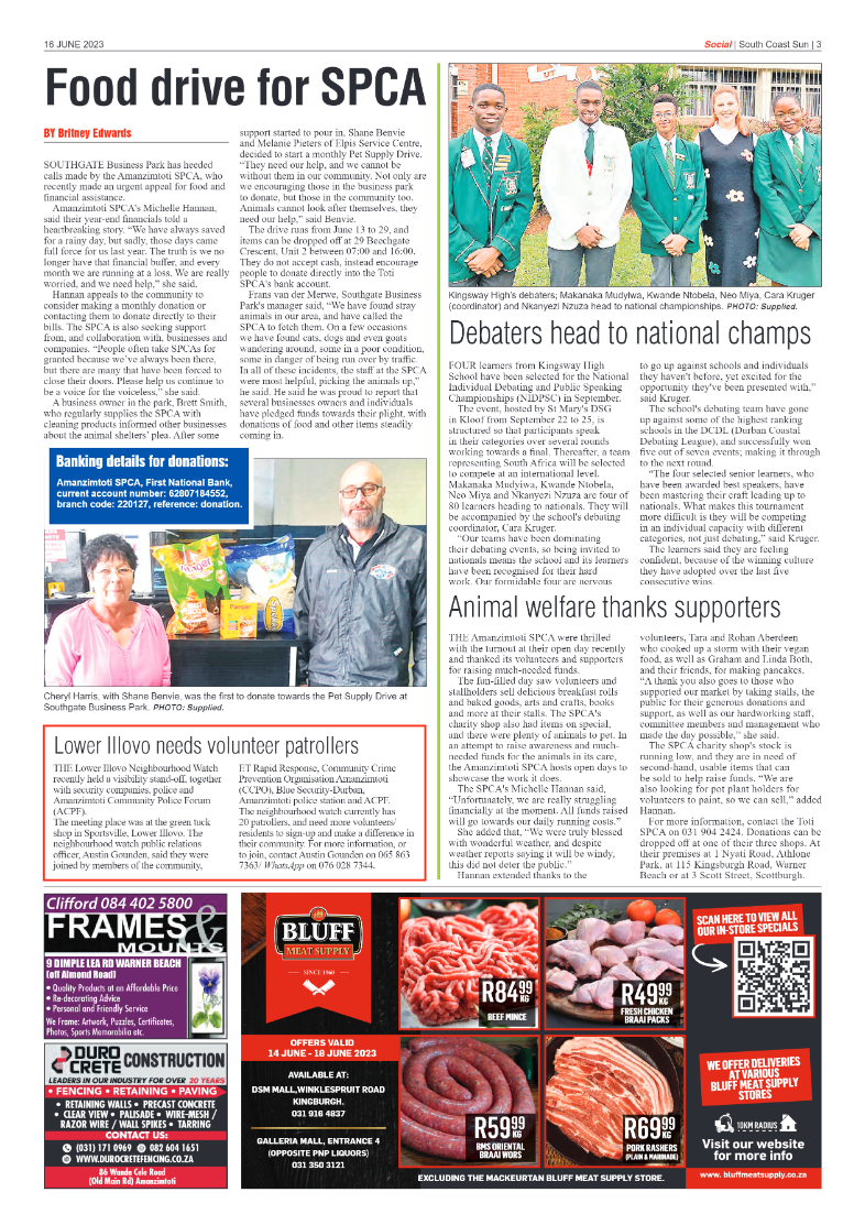 South Coast Sun 16 June 2023 page 3