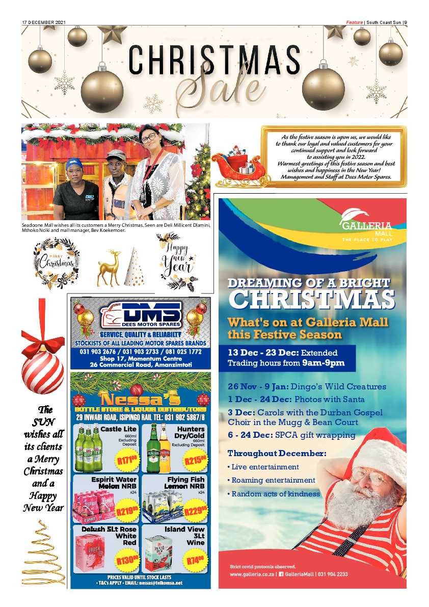 South Coast Sun 17 December 2021 page 9