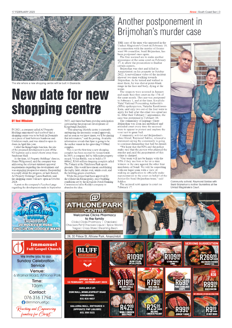 SoutH Coast Sun 17 February 2023 page 3