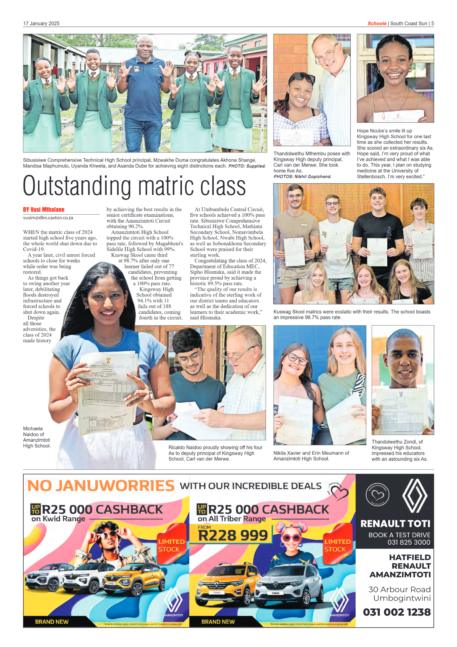 South Coast Sun 17 January 2025 page 5