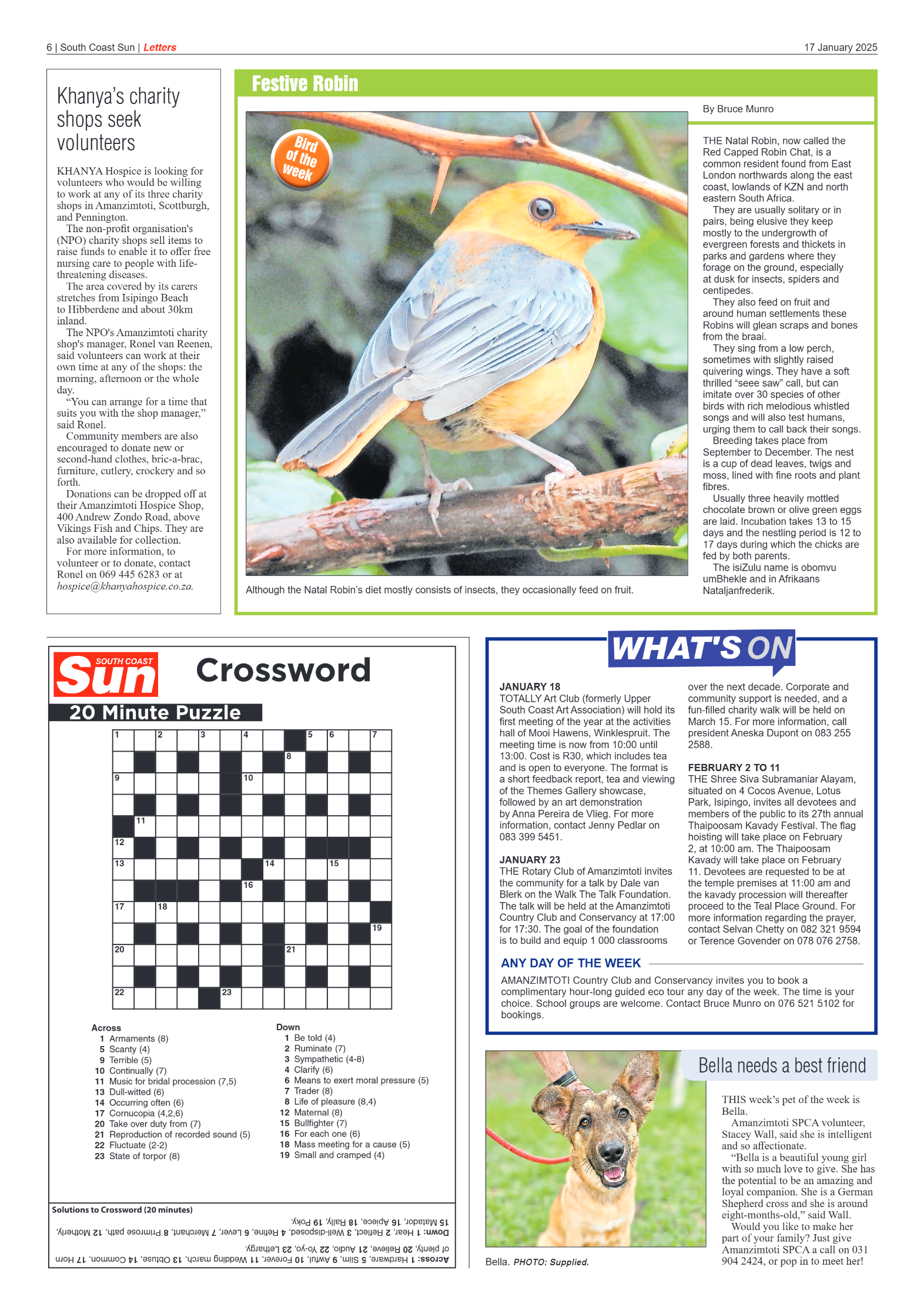 South Coast Sun 17 January 2025 page 6