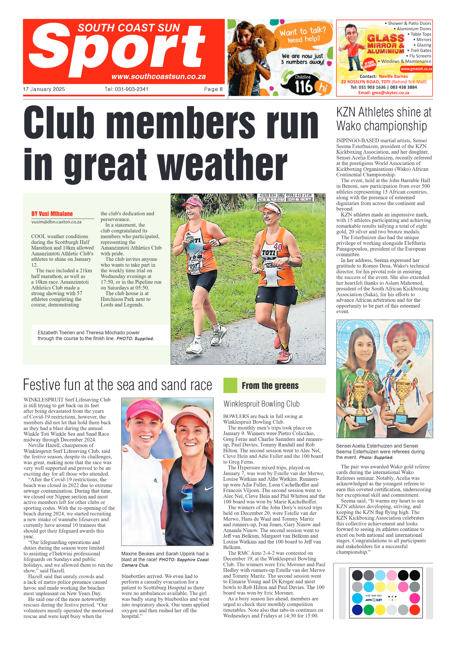 South Coast Sun 17 January 2025 page 8