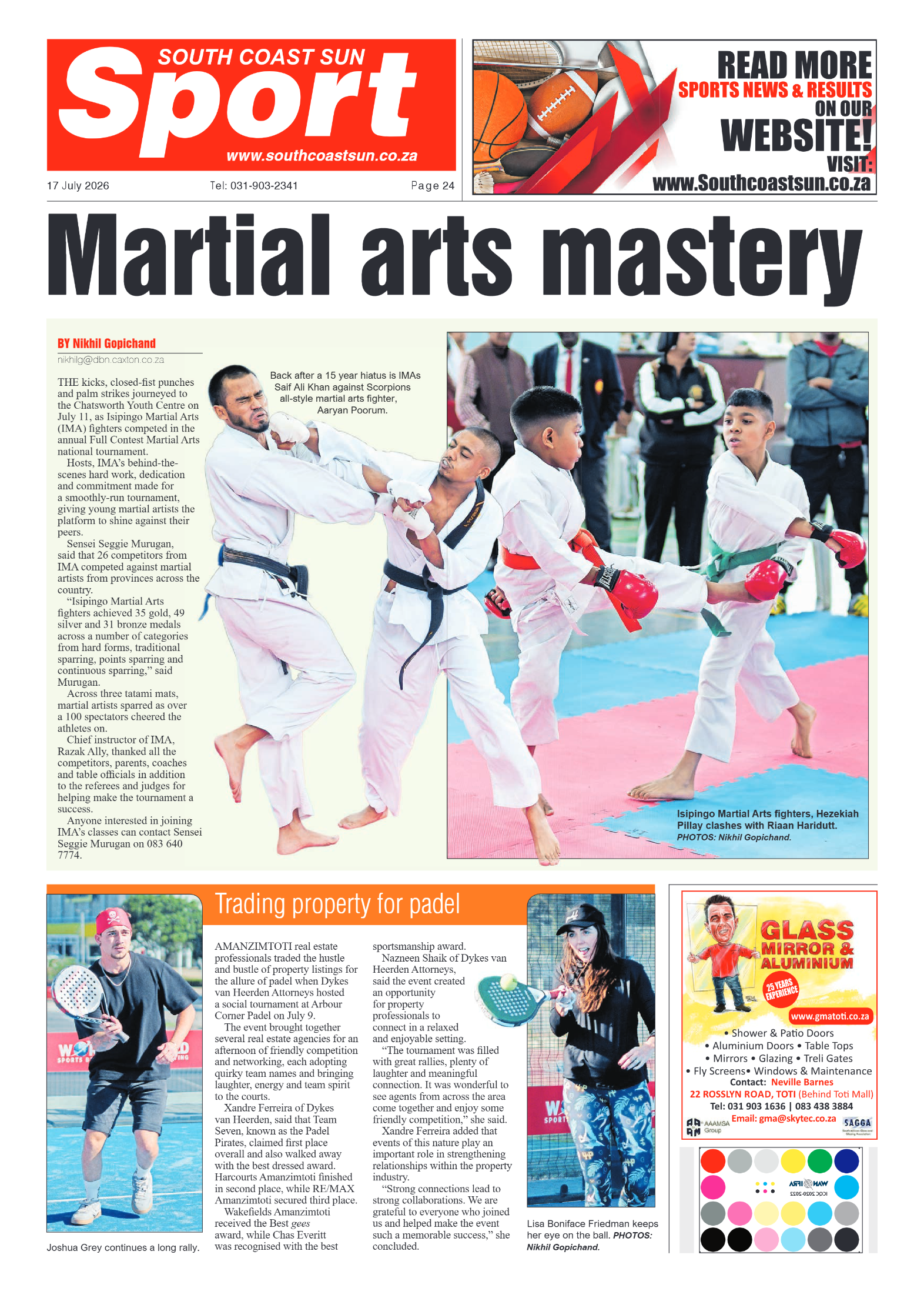 South Coast Sun 17 July 2026 page 24
