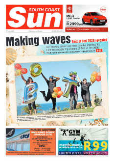 South Coast Sun 17 July 2026