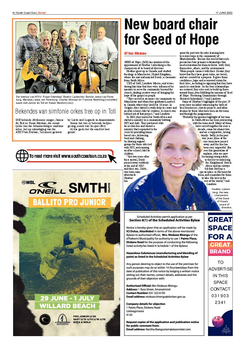 South Coast Sun 17 June 2022 page 4
