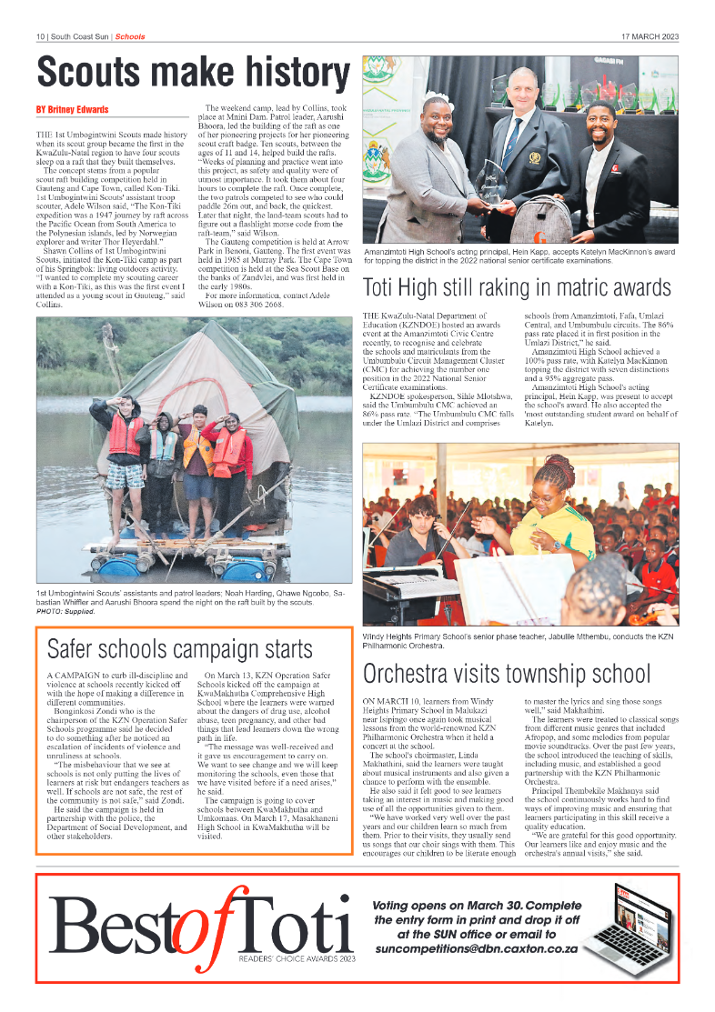 South Coast Sun 17 March 2023 page 10