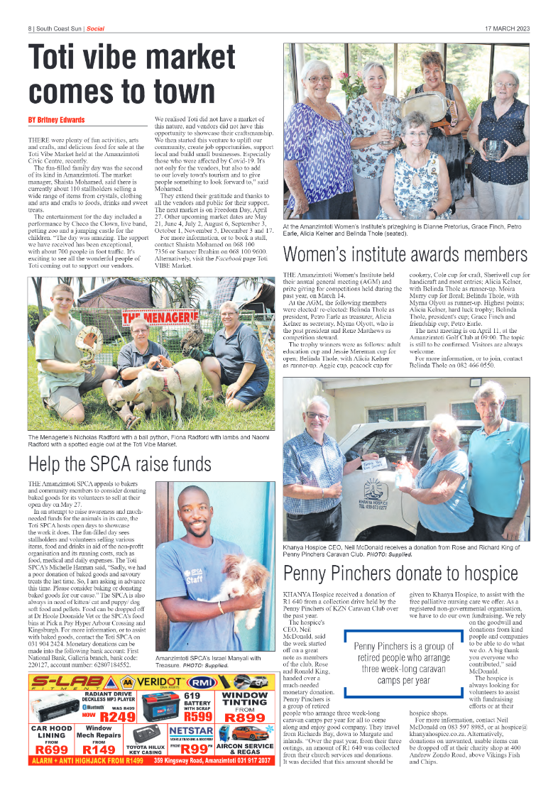 South Coast Sun 17 March 2023 page 8