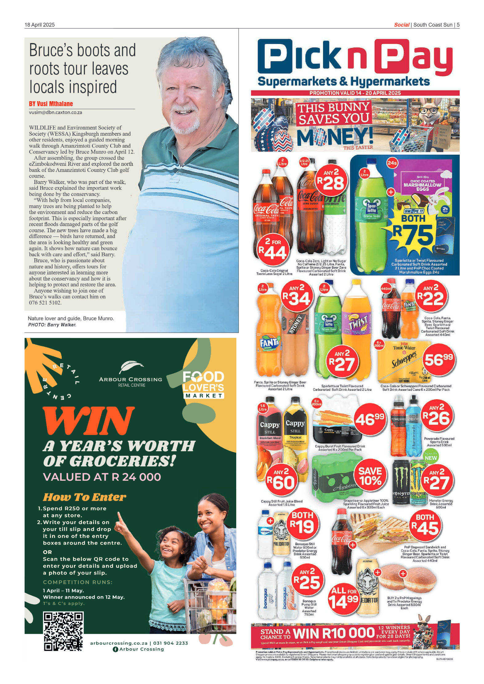 South Coast Sun 18 April 2025 page 5