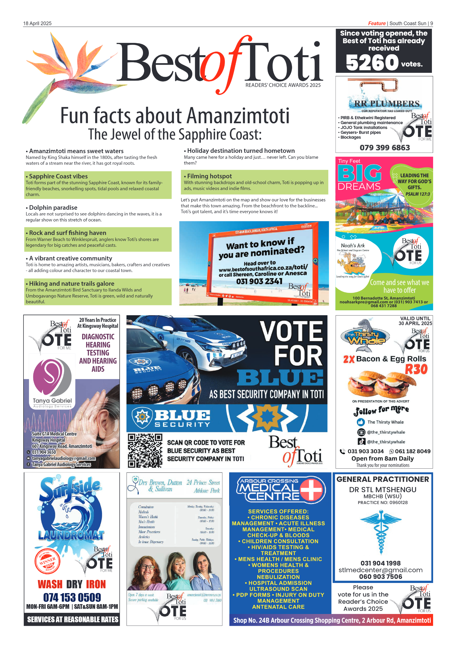 South Coast Sun 18 April 2025 page 9