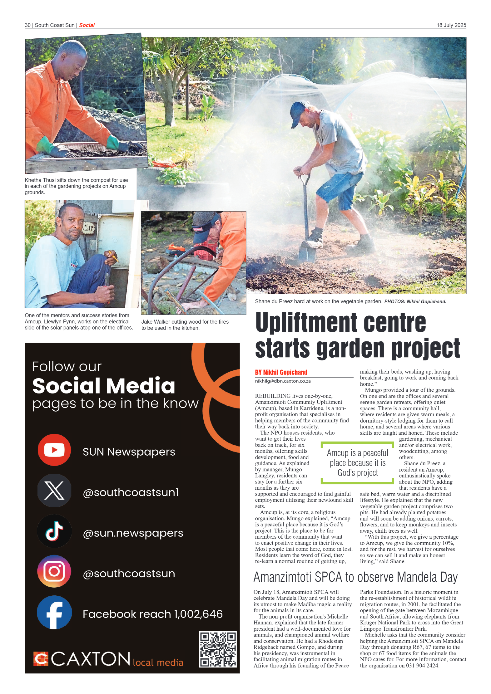 South Coast Sun 18 July 2025 page 30