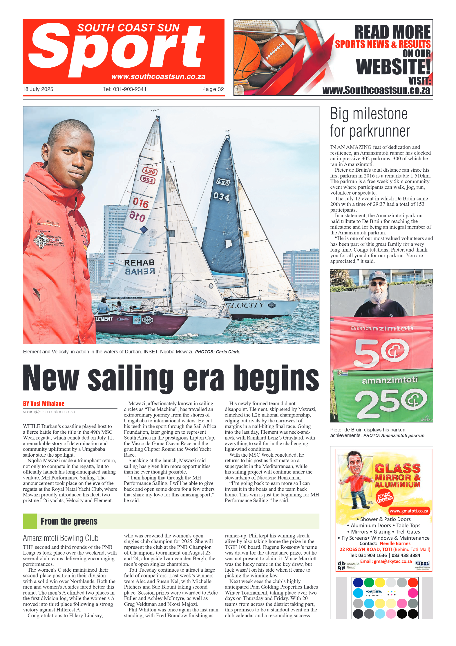 South Coast Sun 18 July 2025 page 32