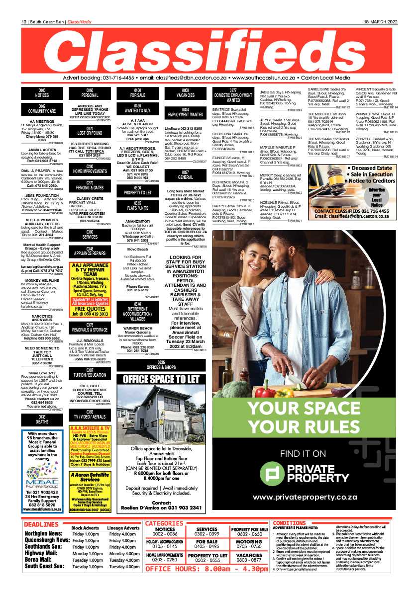 South Coast Sun 18 March 2022 page 10