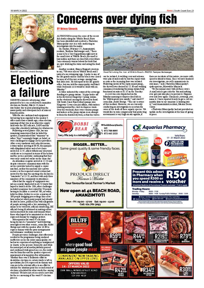 South Coast Sun 18 March 2022 page 3