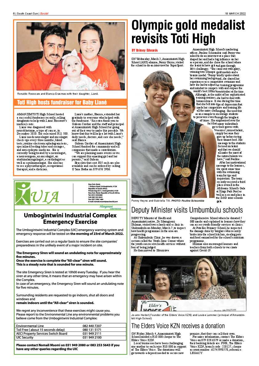 South Coast Sun 18 March 2022 page 6