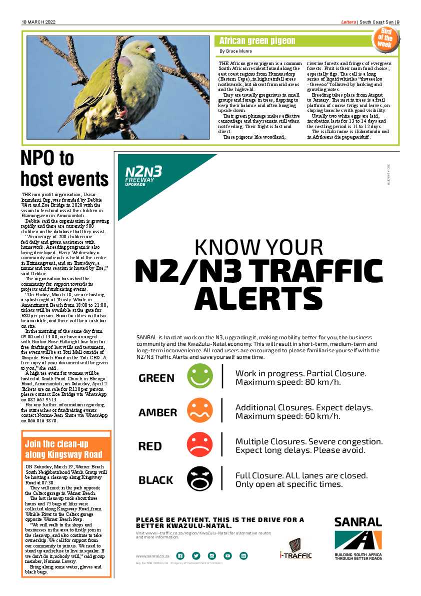 South Coast Sun 18 March 2022 page 9