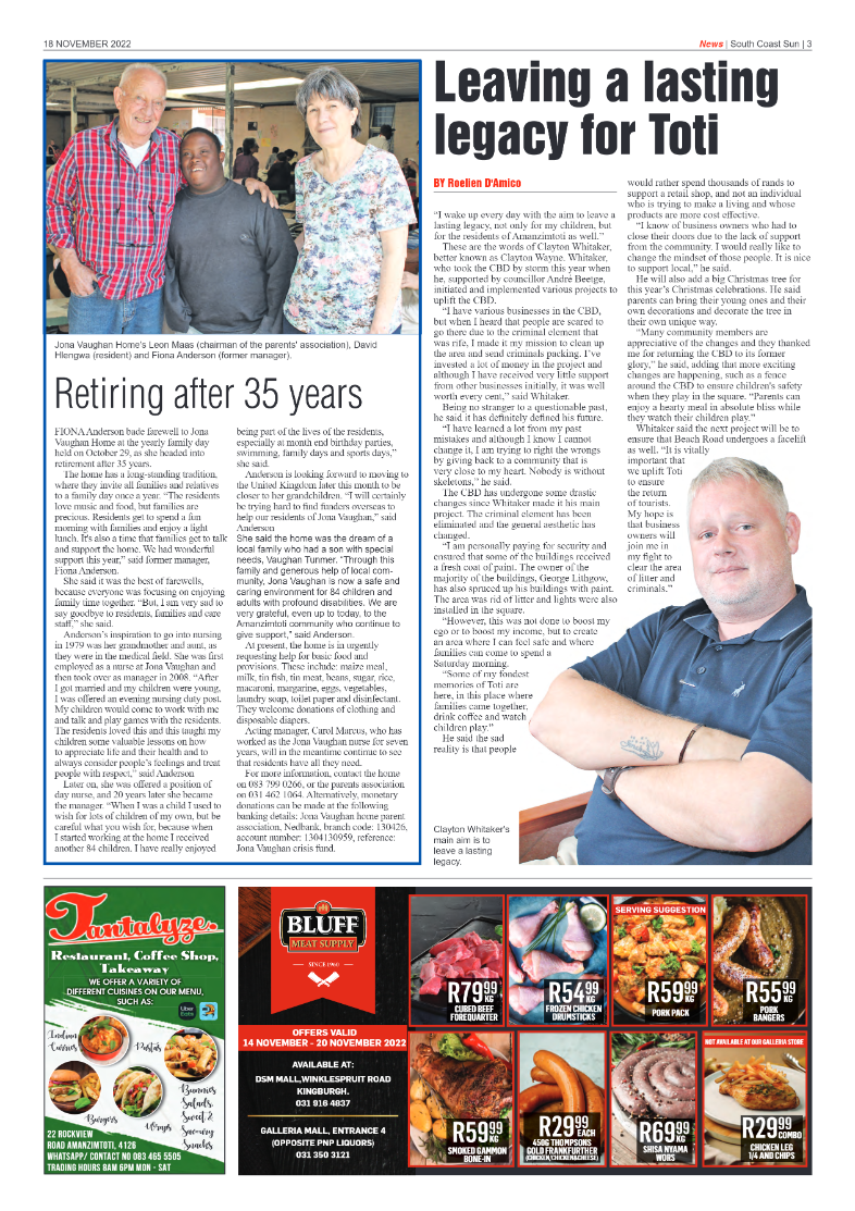 South Coast Sun 18 November 2022 page 3