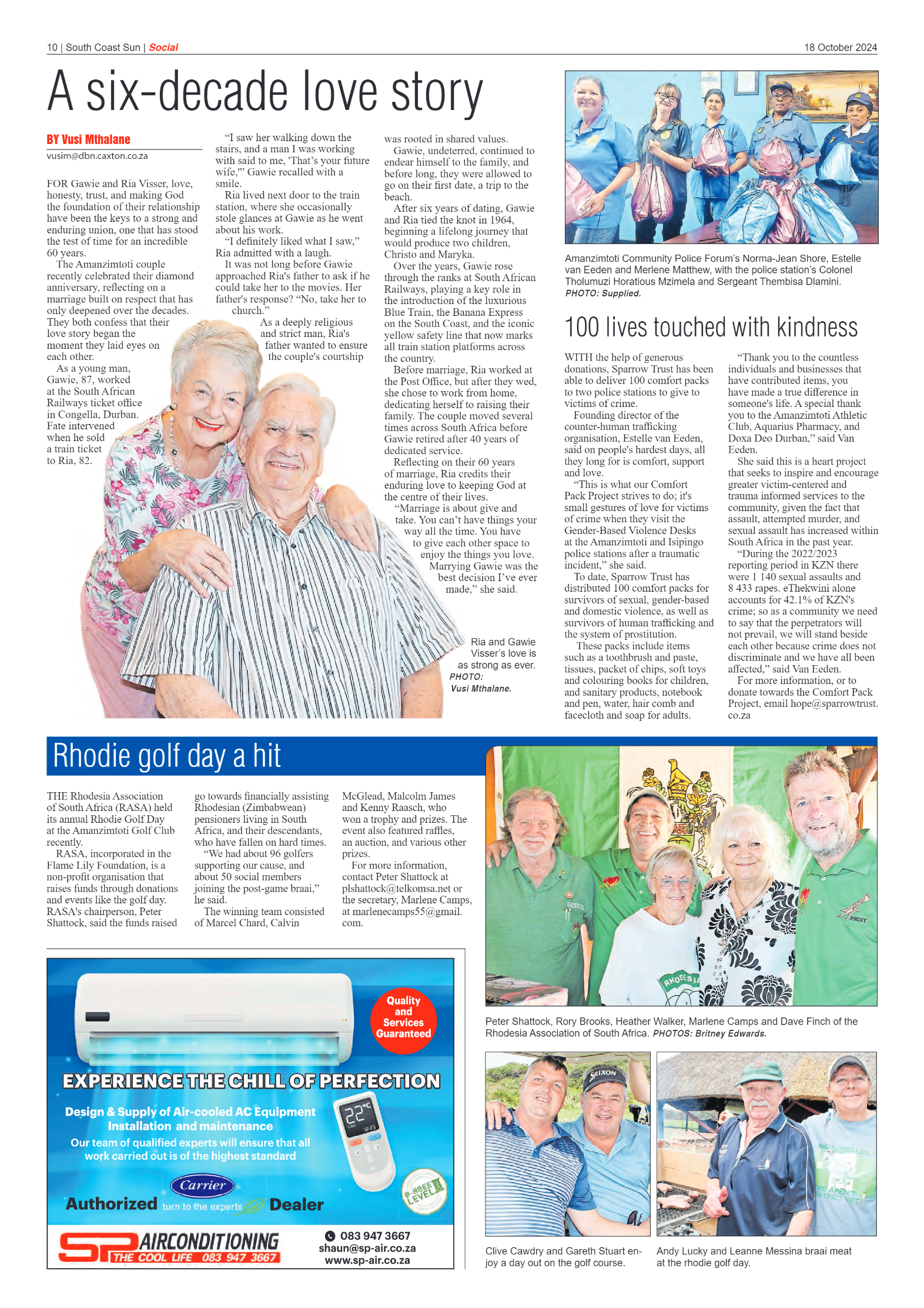 South Coast Sun 18 October 2024 page 12