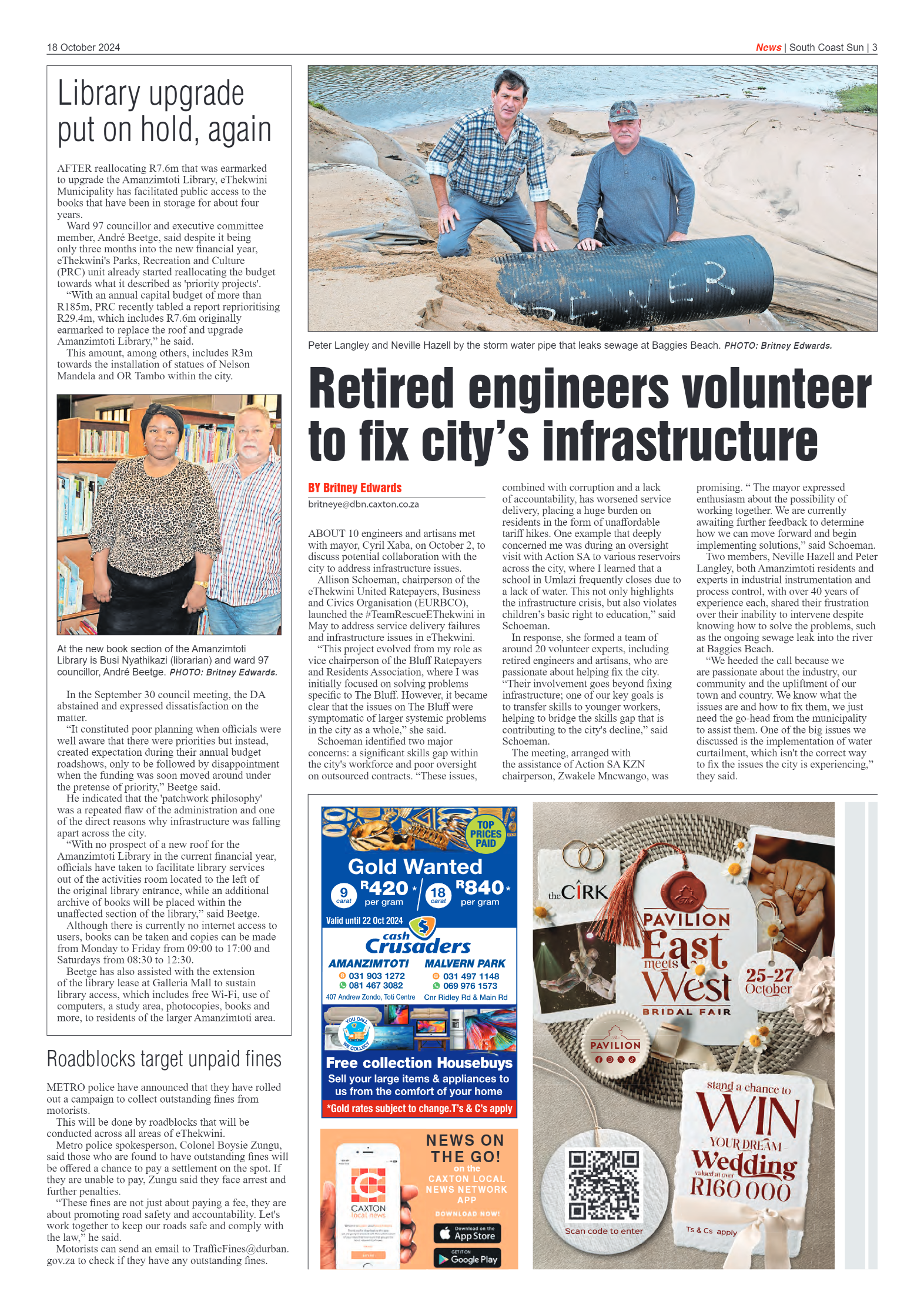 South Coast Sun 18 October 2024 page 5