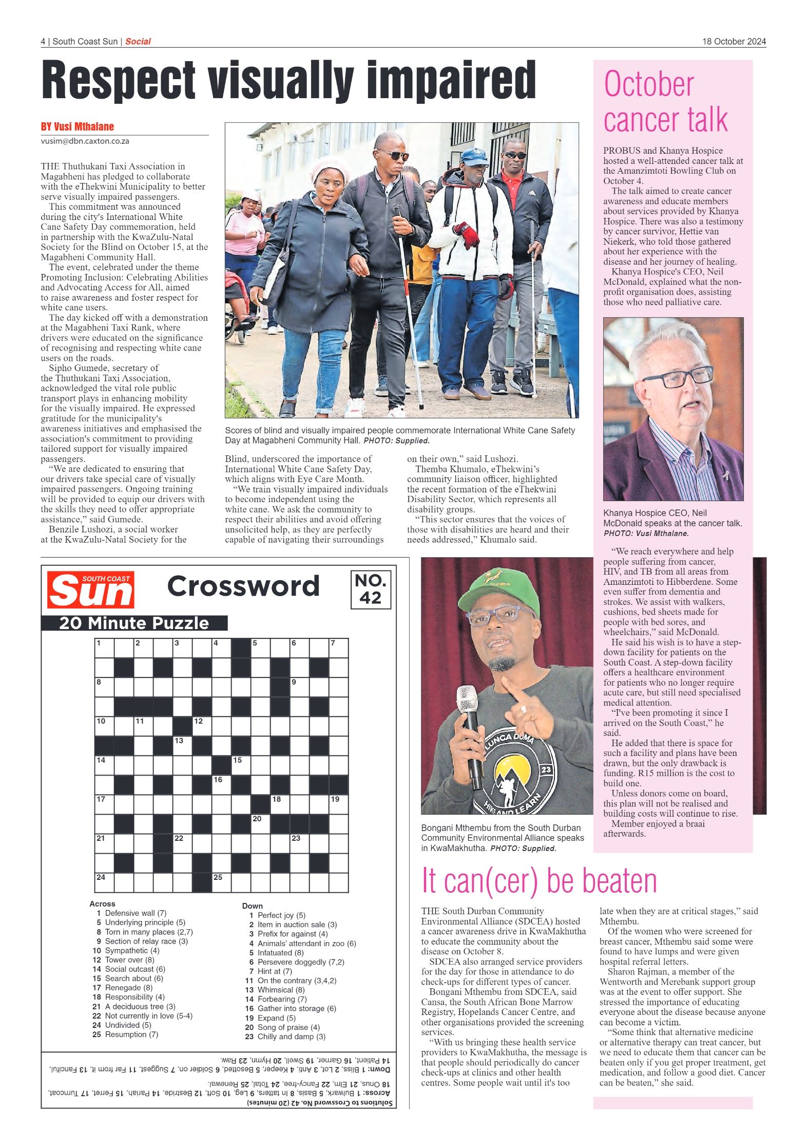 South Coast Sun 18 October 2024 page 6