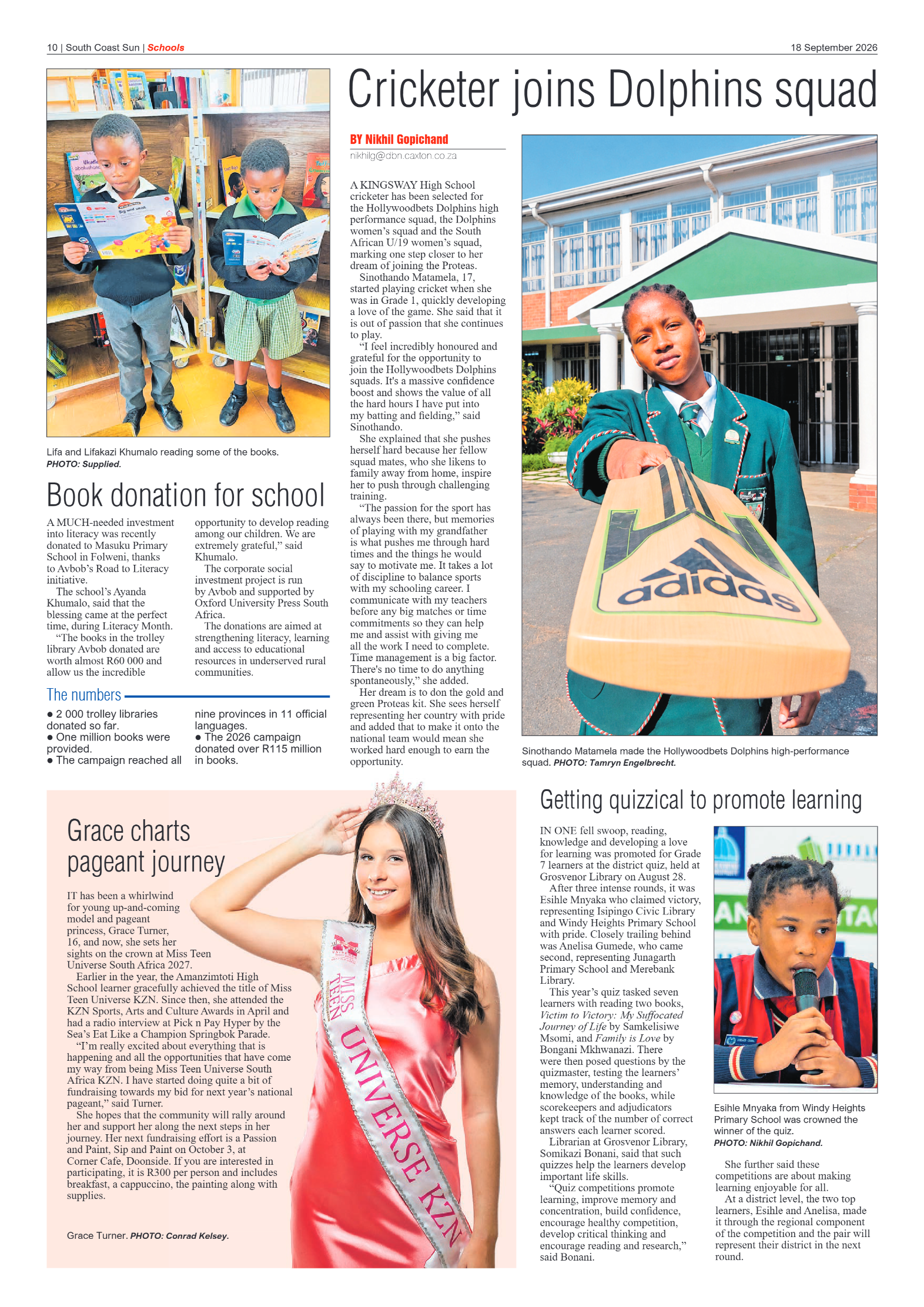South Coast Sun 18 September 2026 page 10