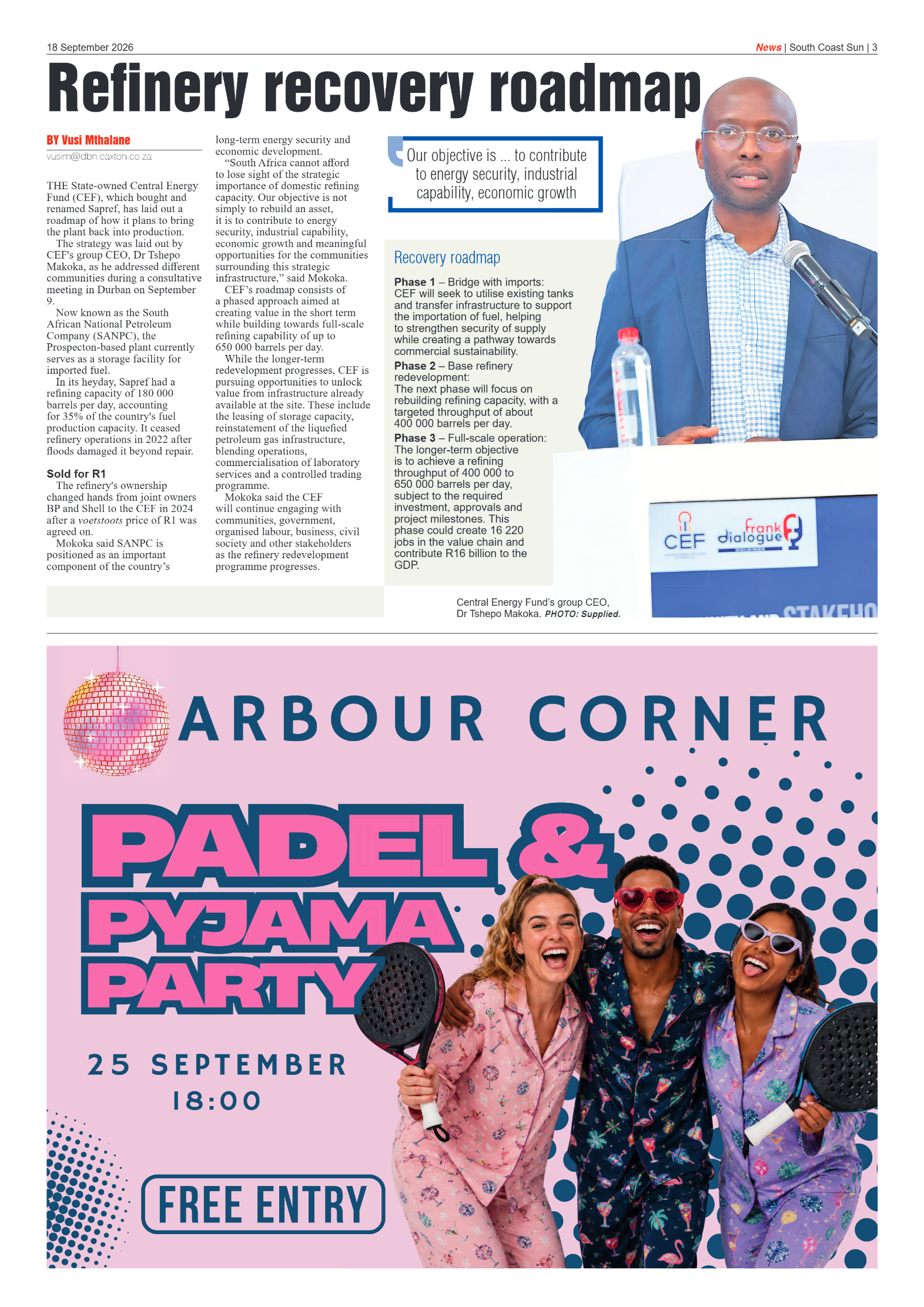 South Coast Sun 18 September 2026 page 3