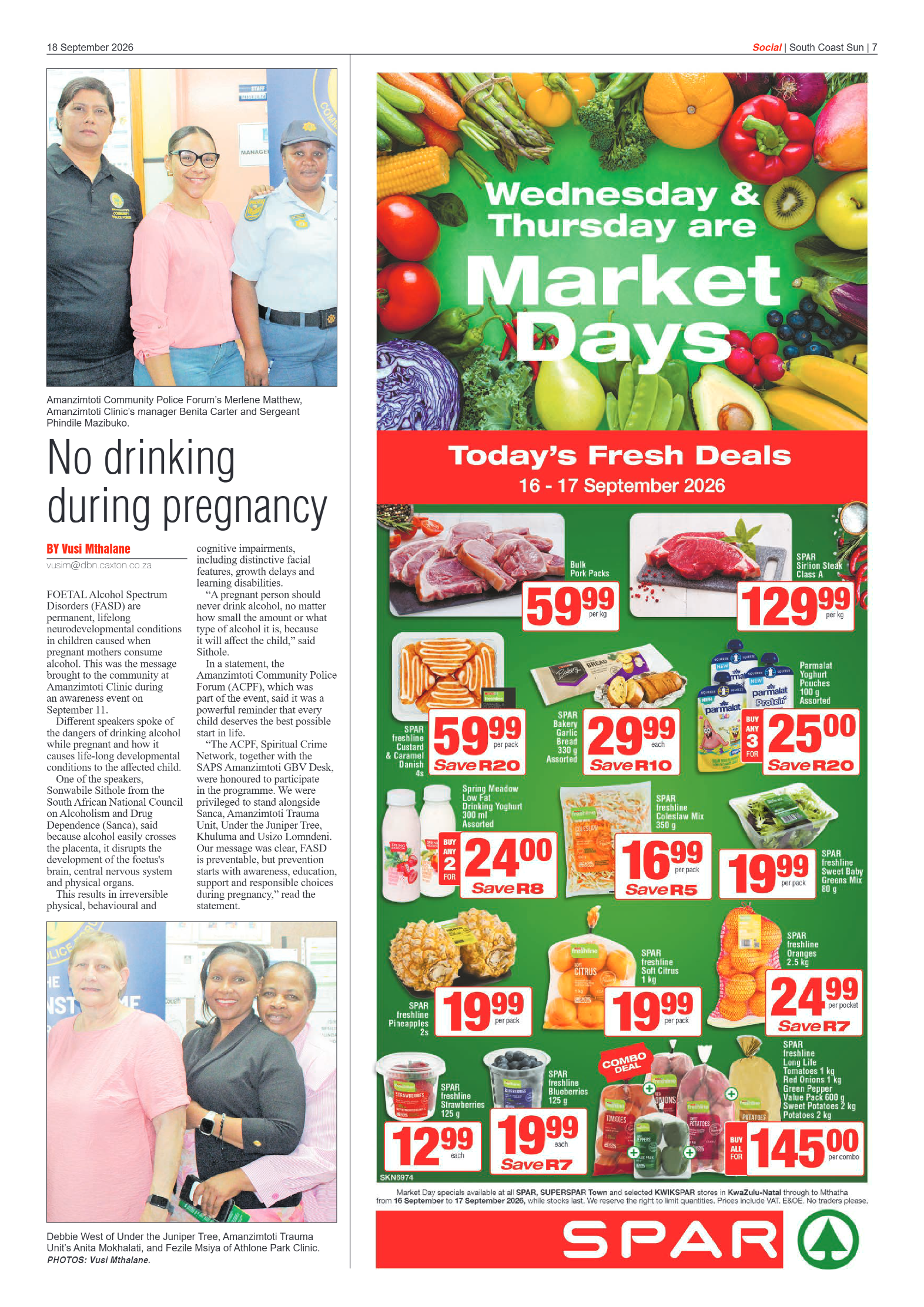 South Coast Sun 18 September 2026 page 7