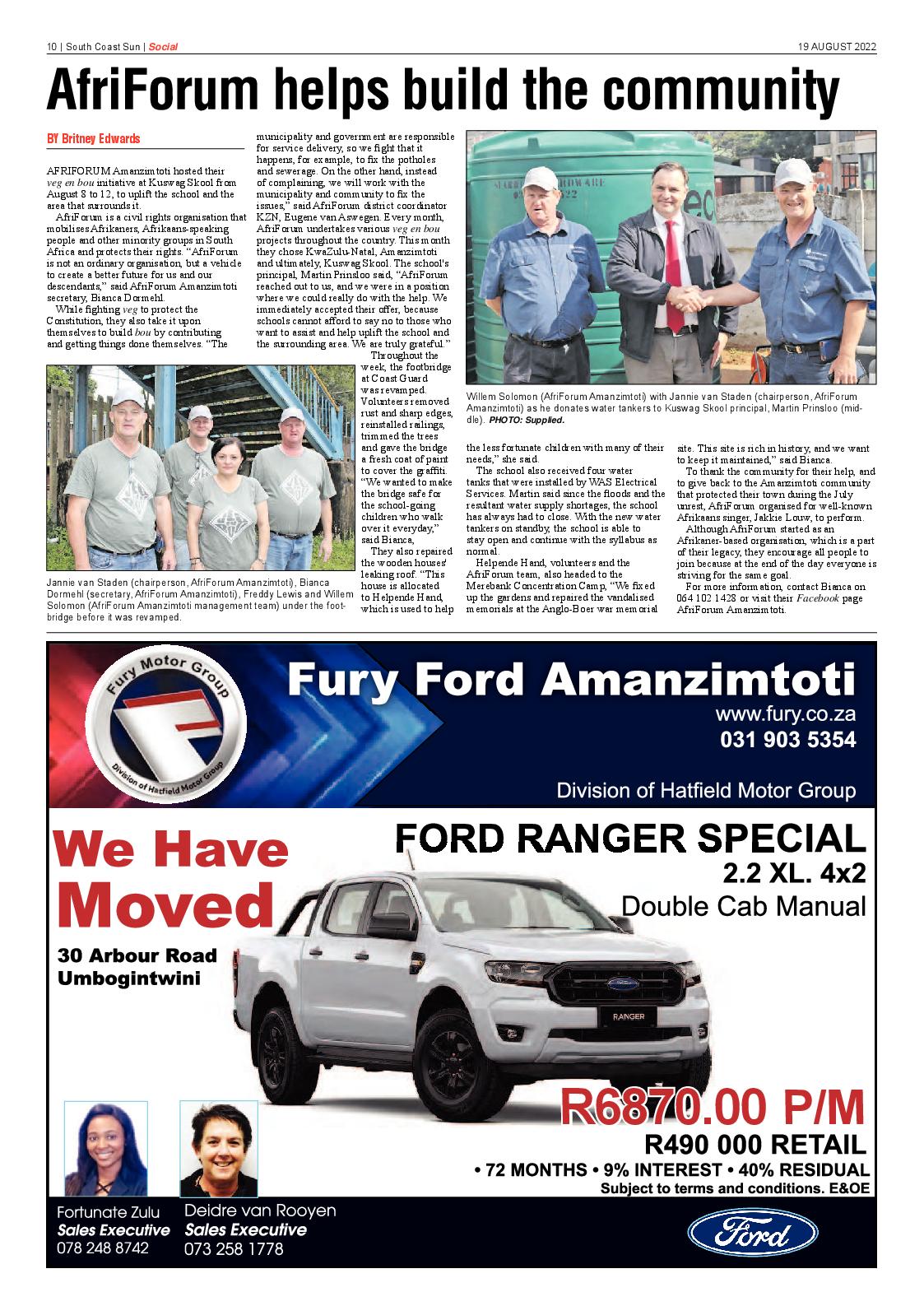 South Coast Sun 19 August 2022 page 10