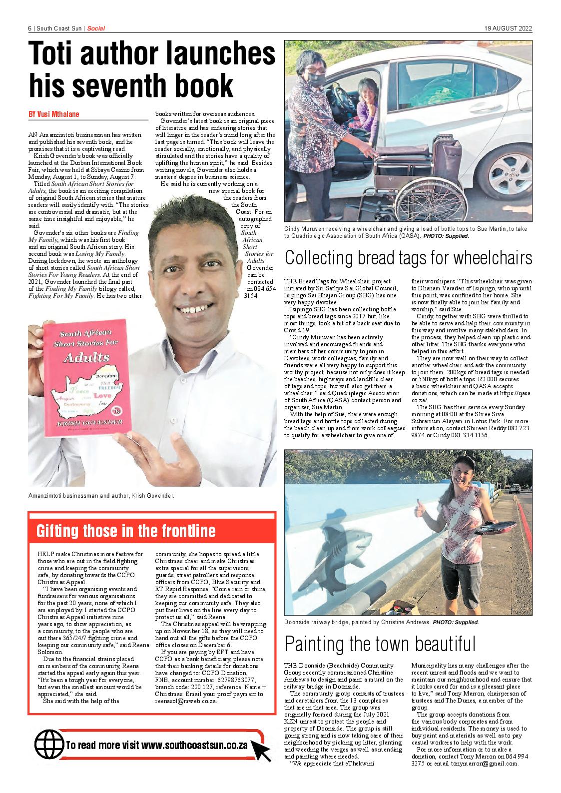South Coast Sun 19 August 2022 page 6