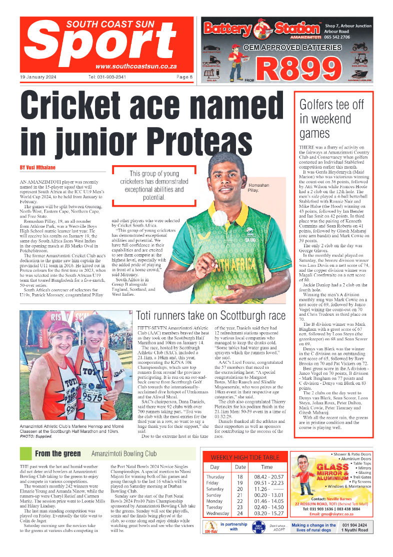 South Coast Sun 19 January 2024 page 8