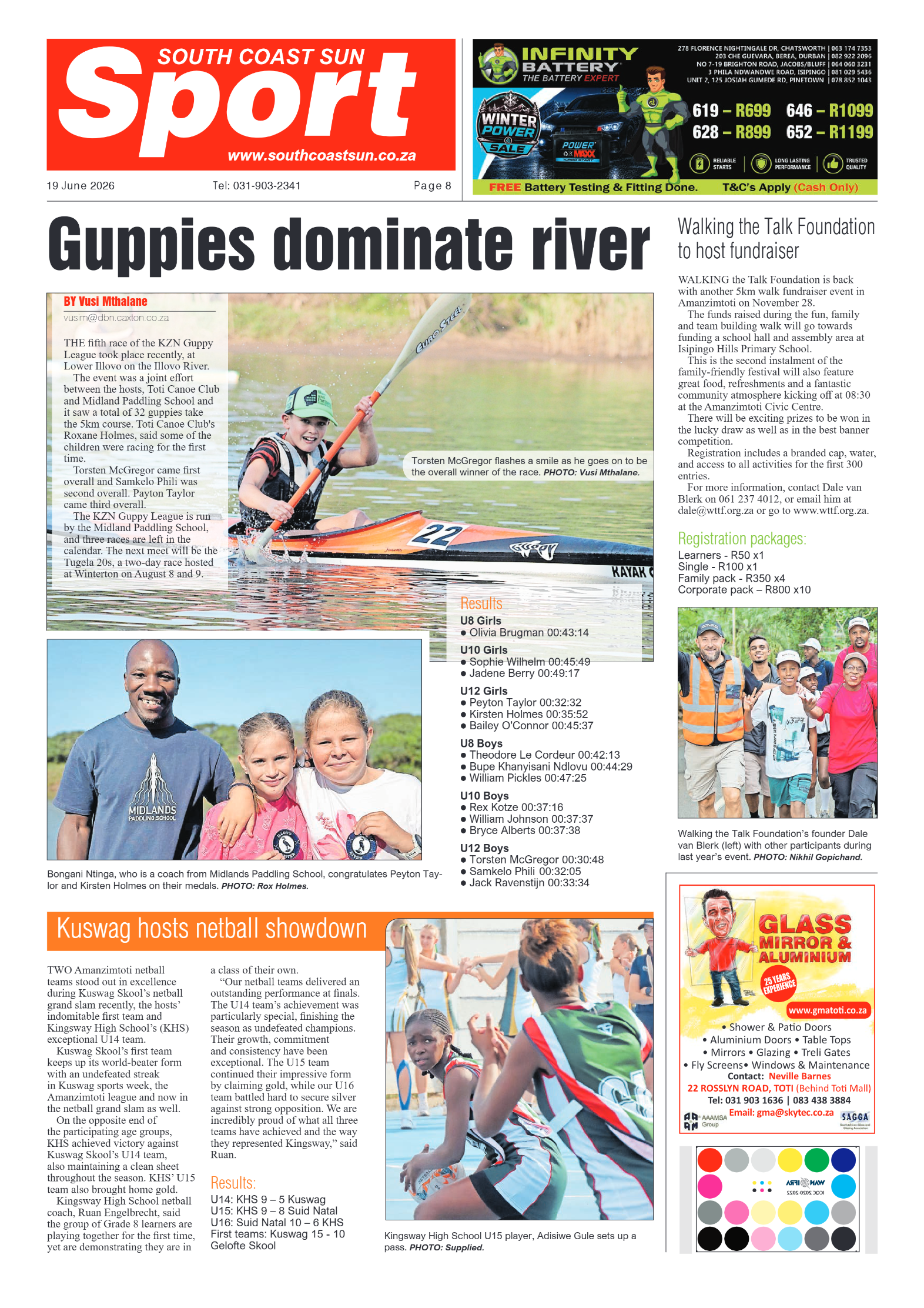 South Coast Sun 19 June 2026 page 8