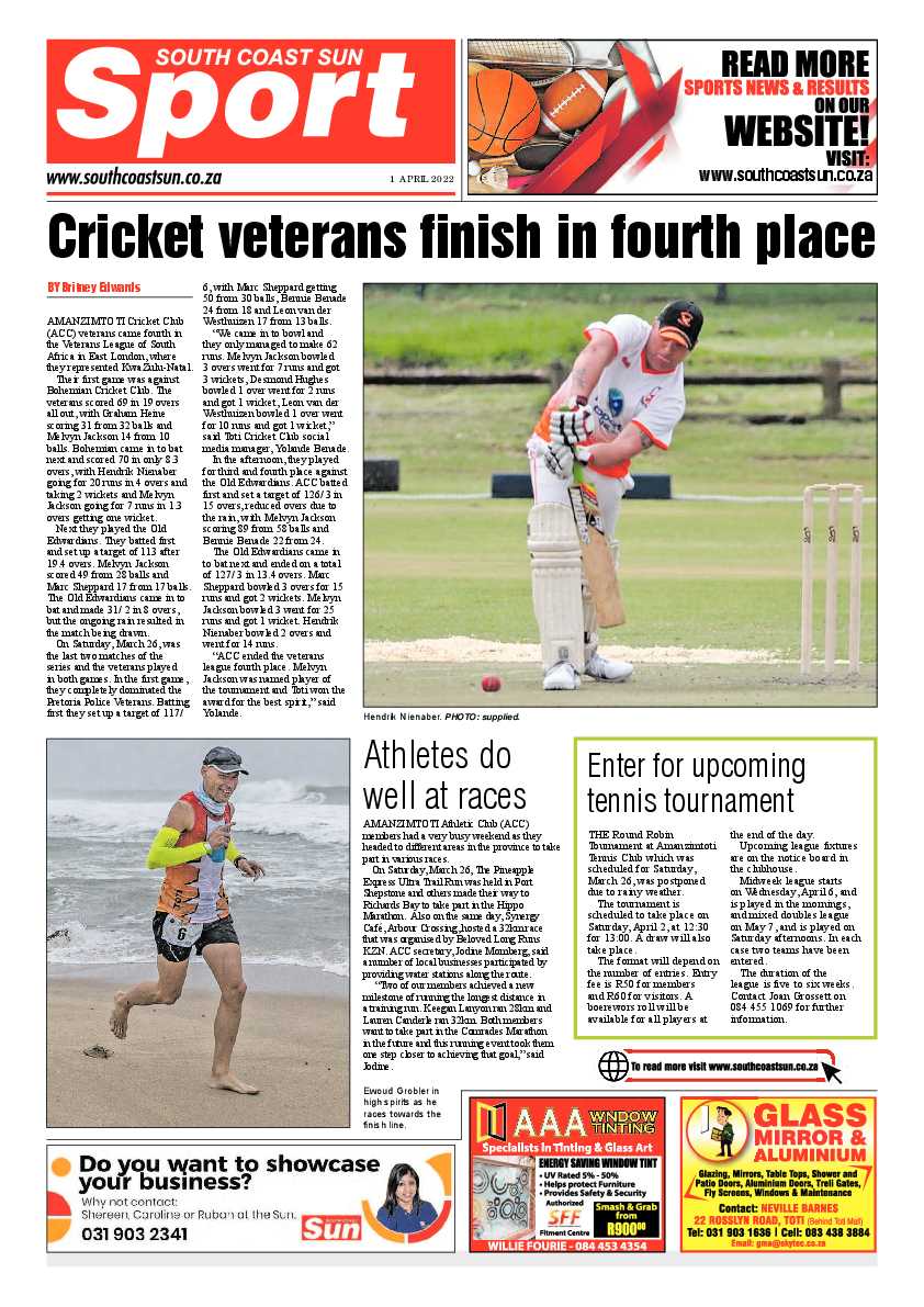 South Coast Sun 1 April 2022 page 12