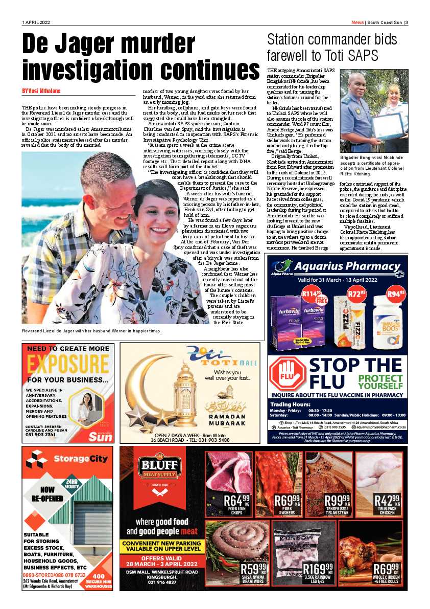 South Coast Sun 1 April 2022 page 3