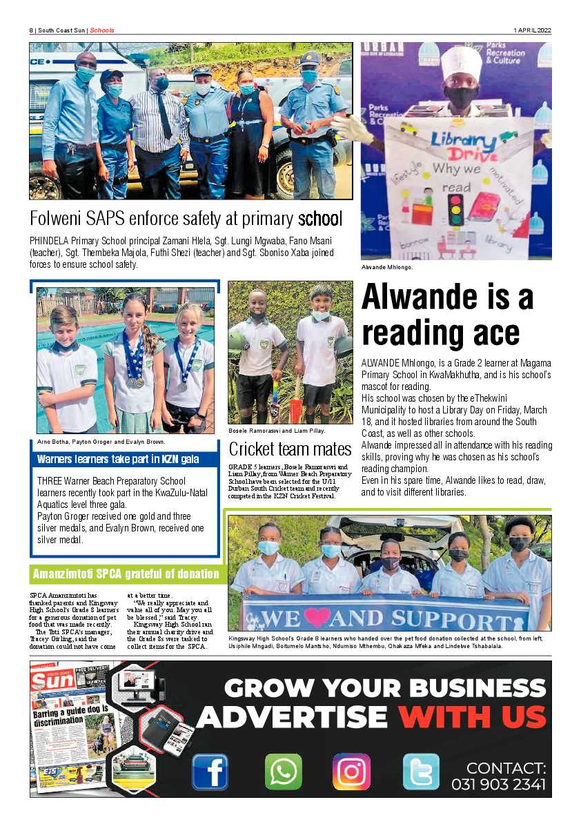 South Coast Sun 1 April 2022 page 8