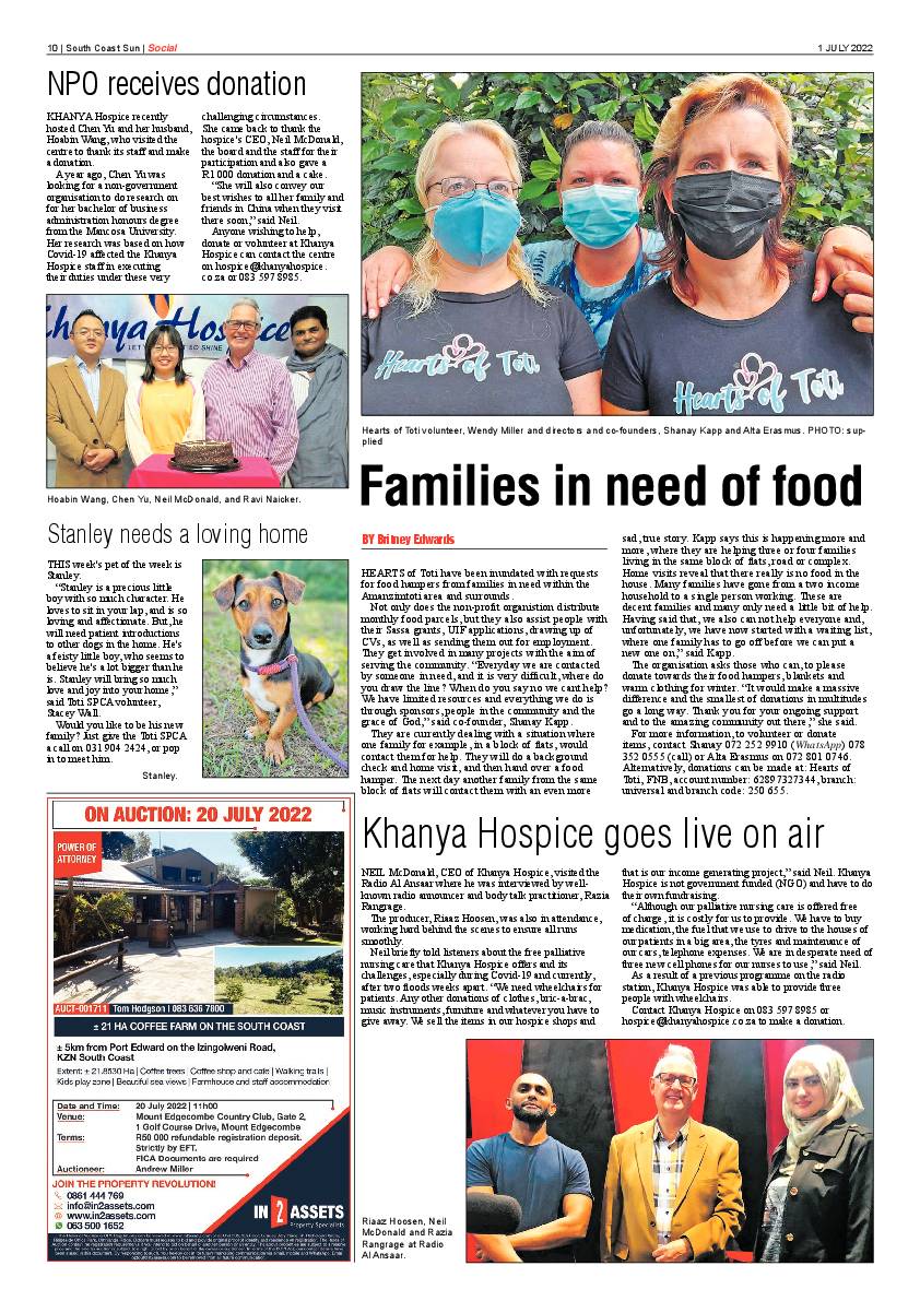 South Coast Sun 1 July 2022 page 10