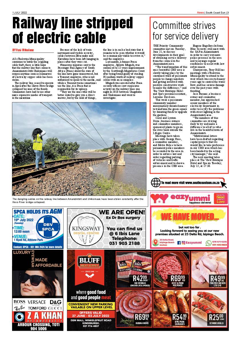 South Coast Sun 1 July 2022 page 3